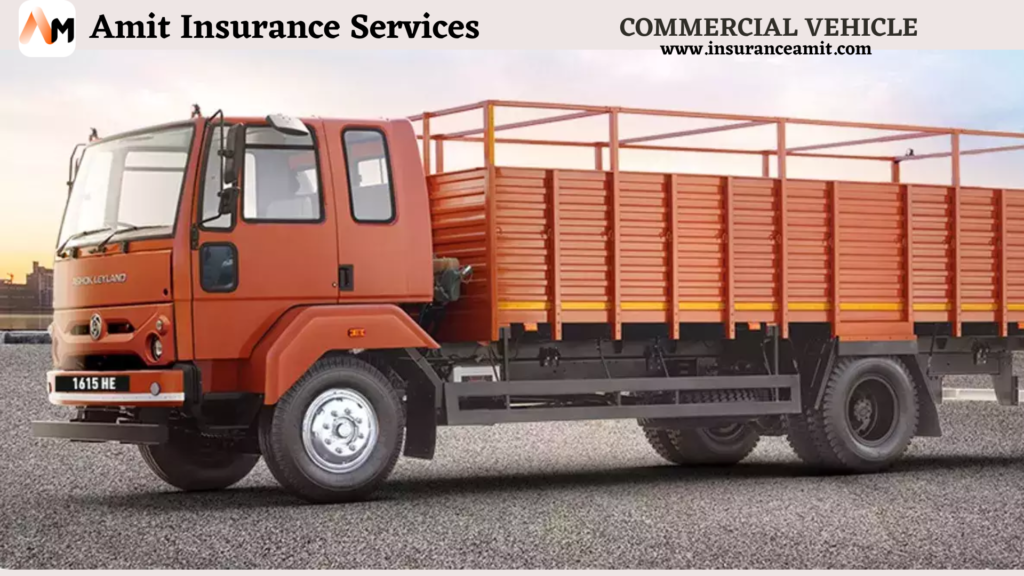 Commercial Vehicle Insurance - Amit Insurance Services